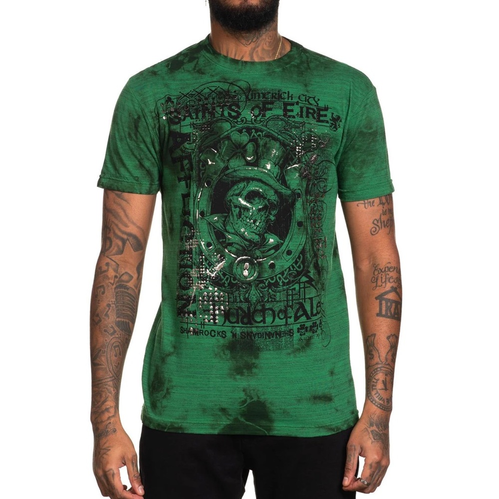 Men’s Affliction Graphic Tees  XL